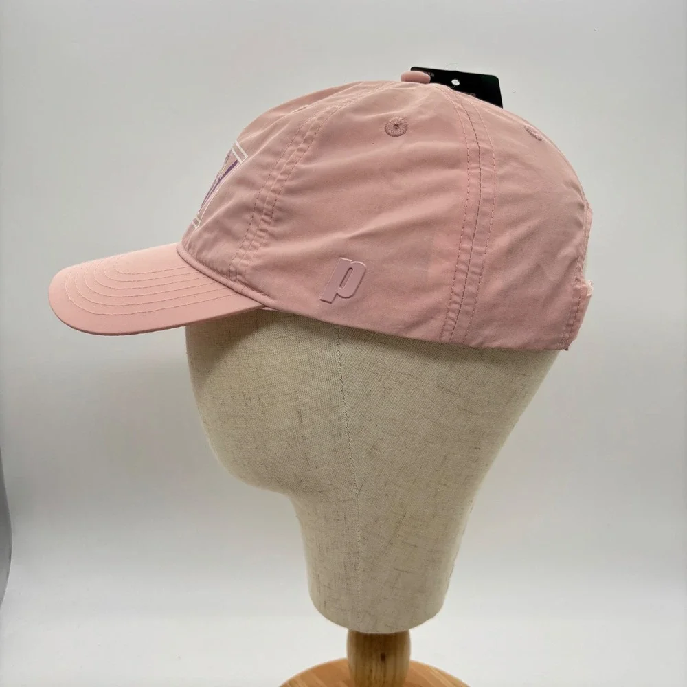 NEW Prince‎ Girls Youth Tennis Hat OS Pink See Ya On The Court Graphic Cap